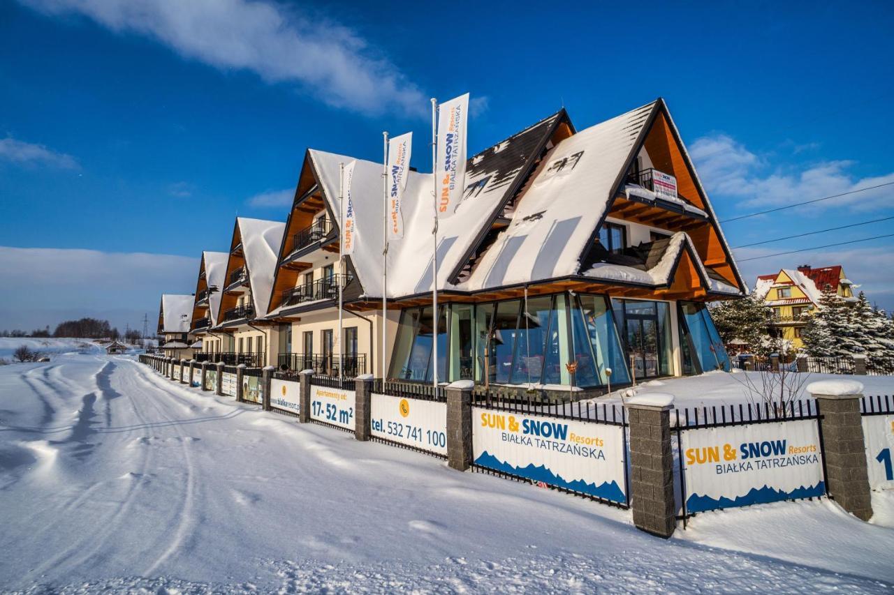 Apartamenty Sun & Snow Resorts E Bialka Tatrzanska Z Sauna Kültér fotó
